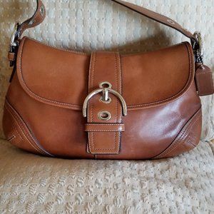 Coach Soho brown leather shoulder bag